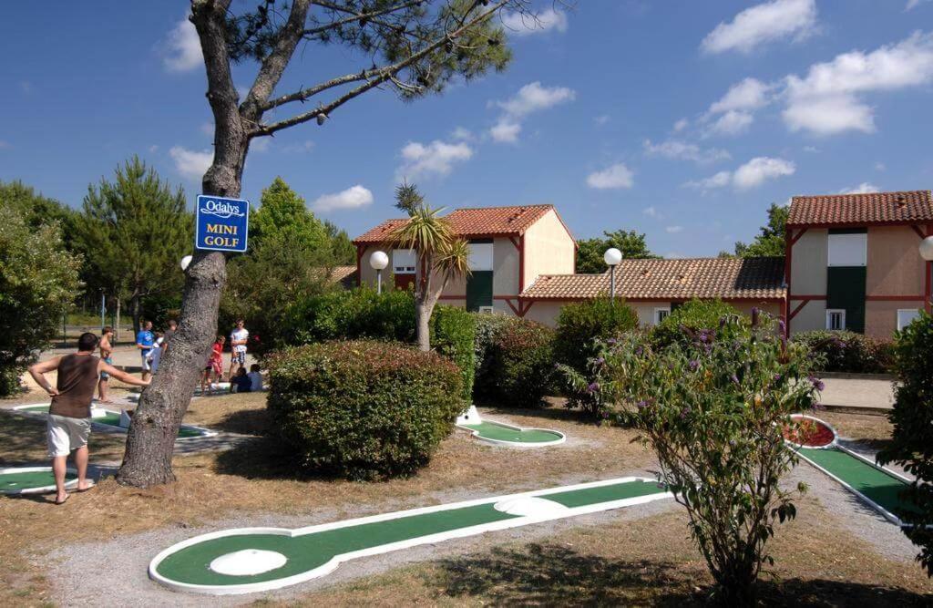 Maisonnette 5 Personnes Dans Residence Avec Piscine Soustons Exterior foto